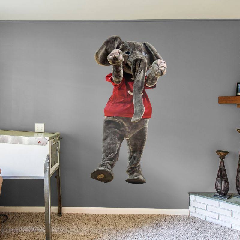 NCAA Alabama Big Al Mascot Wall Decal E777