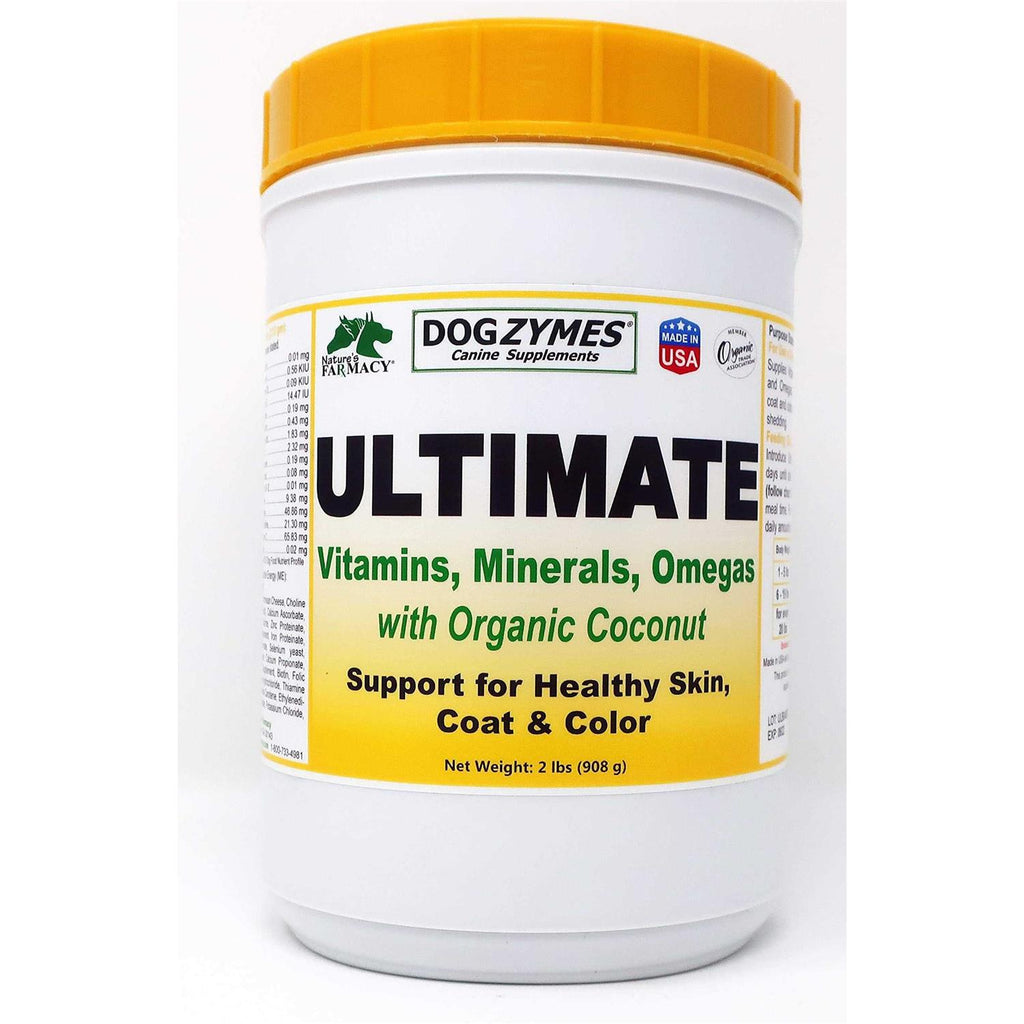 Dogzymes Ultimate for Best Skin/Coat with Organic Coconut - Pet Supplies online store X3553