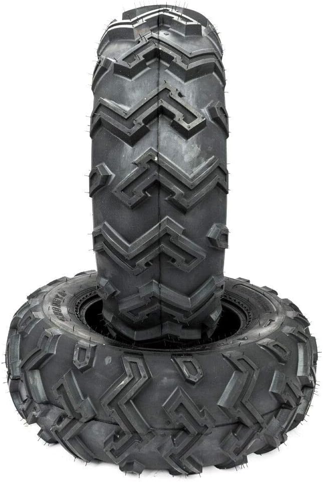 Pack of 4 25x8-12 & 25x10-12 6 Ply Mud Terrain ATV Tires Q964717