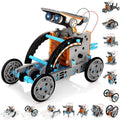 190 Pieces DIY Solar Powered Robot Construction Kit D6497