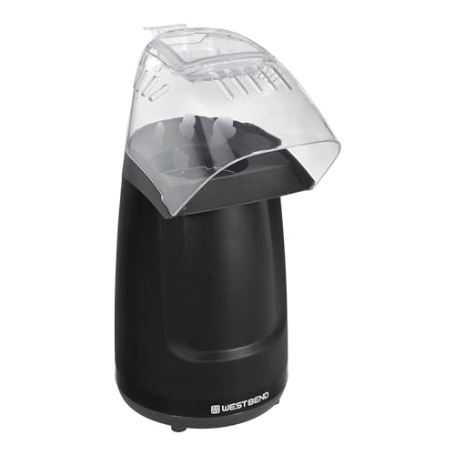 4-Quart Black Popcorn Machine P618088