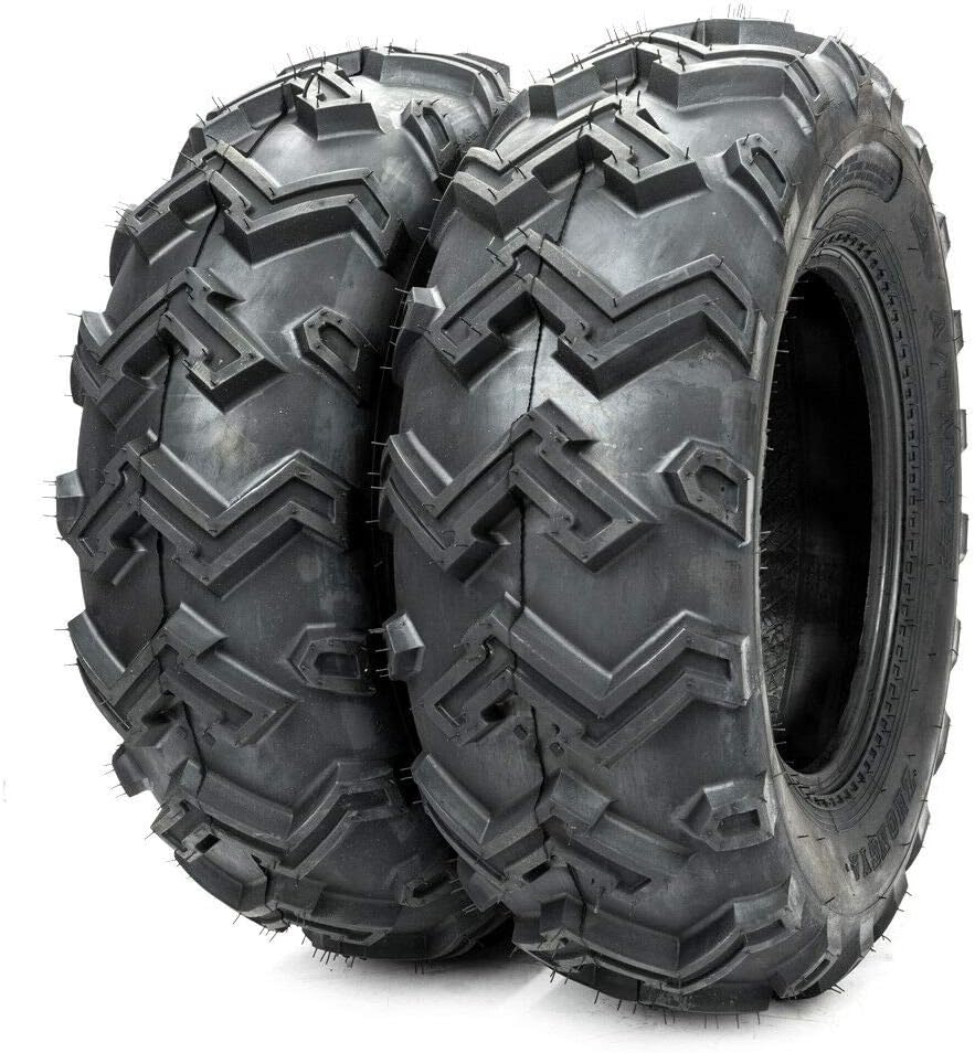 Pack of 4 25x8-12 & 25x10-12 6 Ply Mud Terrain ATV Tires Q964717