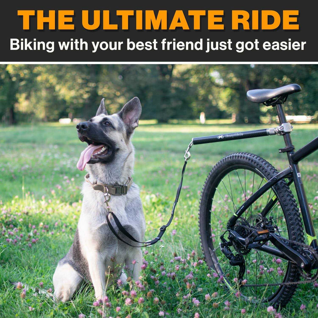 Rotating Dog Bike Leash With Shock Absorbers Z22359
