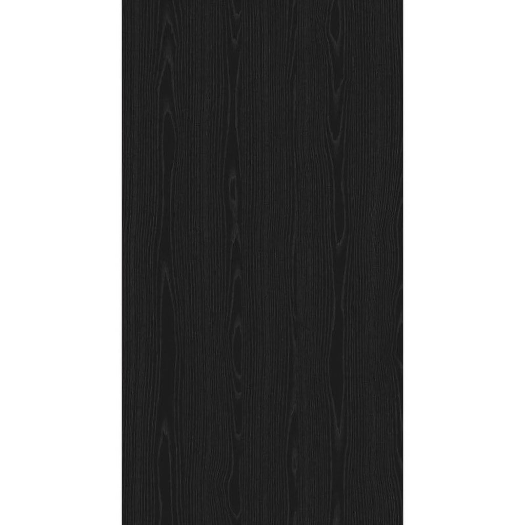 2 Piece Dresser and Chest Set Black Woodgrain Q494970