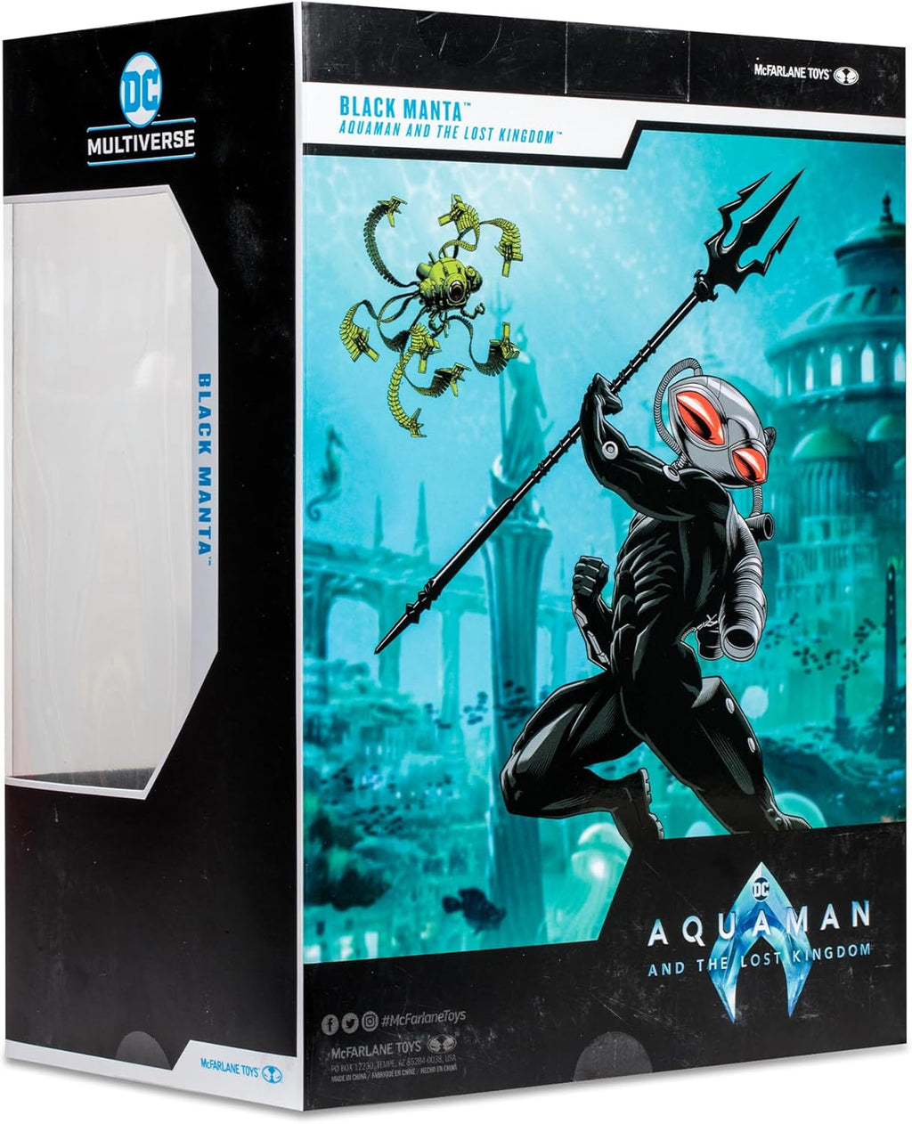 12" Black Manta Statue X83084