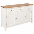 Solid Oak Wood Sideboard O223