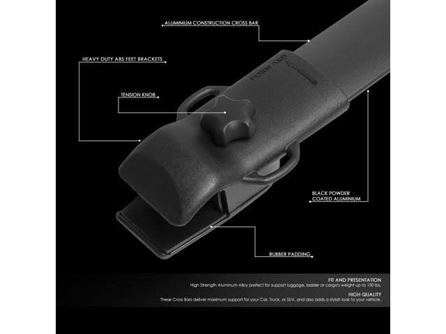 Aluminum Roof Rail Cross Bar Cargo Carrier Y677217