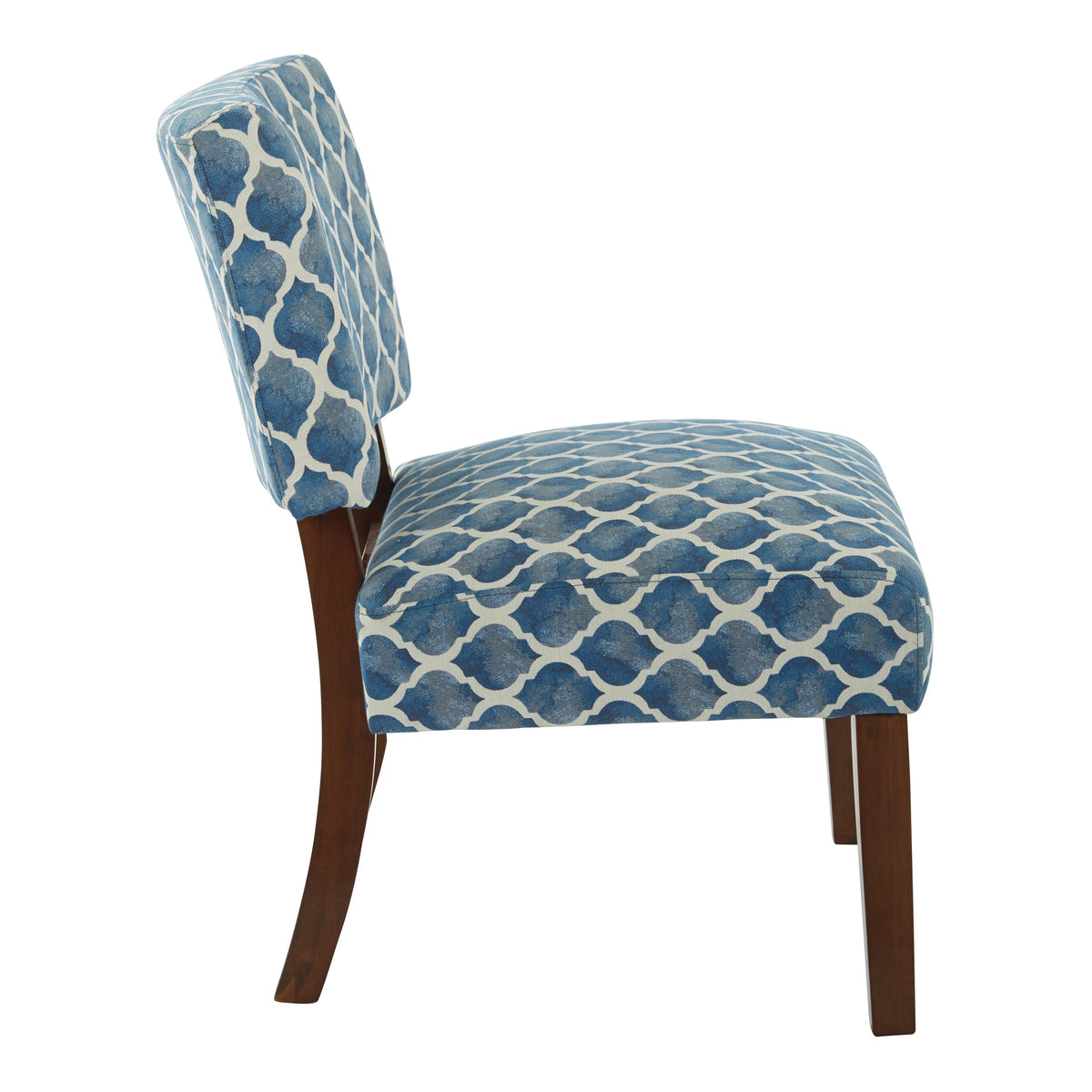 Harbor Blue Fabric Table and Two Chairs V1083