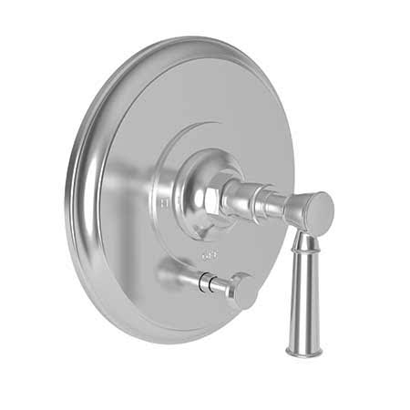 Aged Brass Tub and Shower Diverter Plate with Handle W951