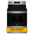 4 Element Freestanding Electric Range in Stainless Steel W8377