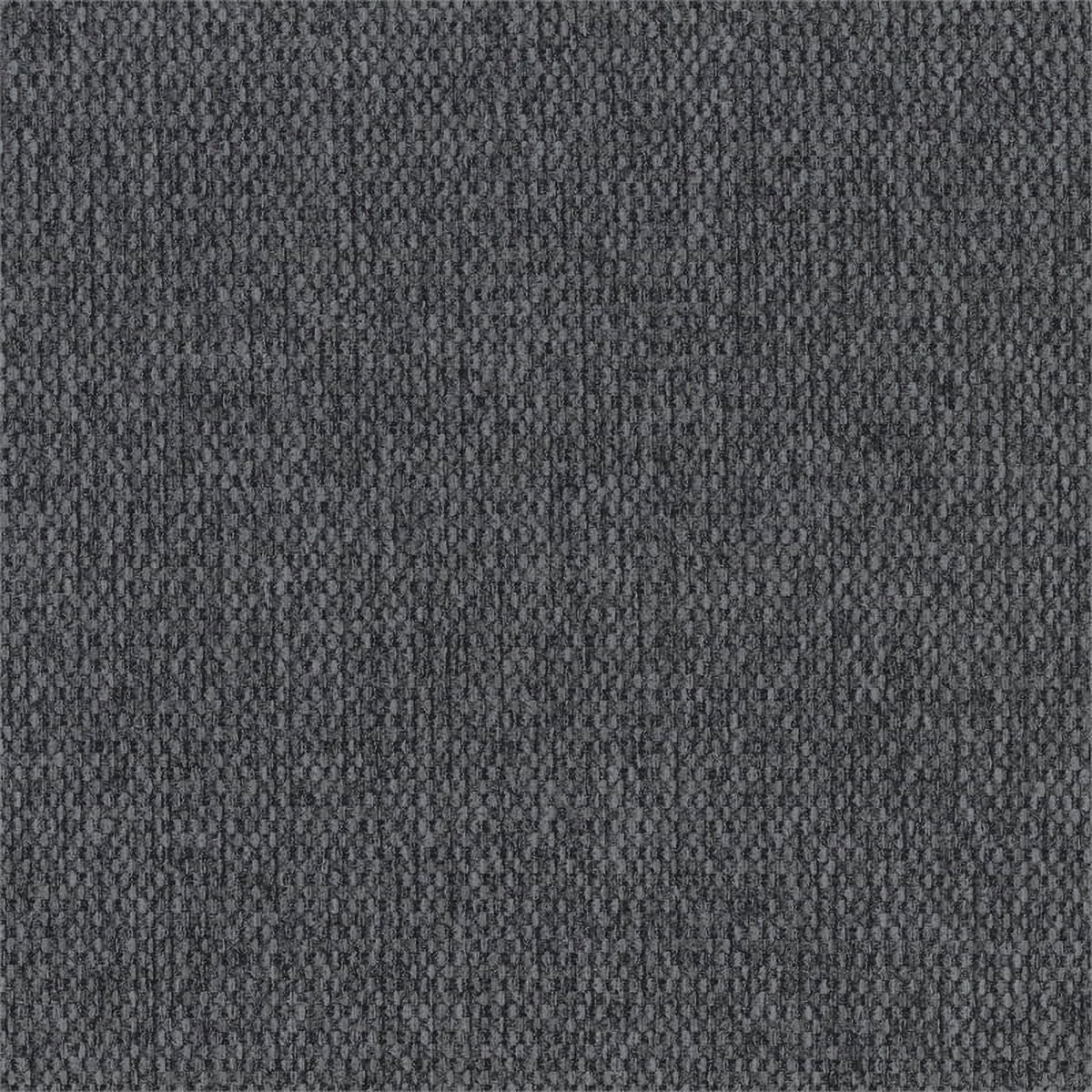 Dark Gray Fabric Upholstered Sofa with Roll Arms H5164