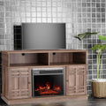 Electric Fireplace TV Stand with Heater for TVs up to 50 Inch R475