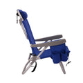 Blue Lay Flat Backpack Beach Chair A137772