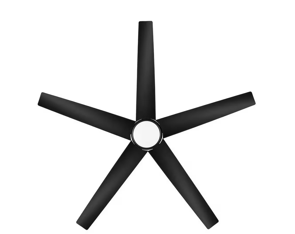 White LED Indoor/Outdoor Ceiling Fan with Light and Remote Z980