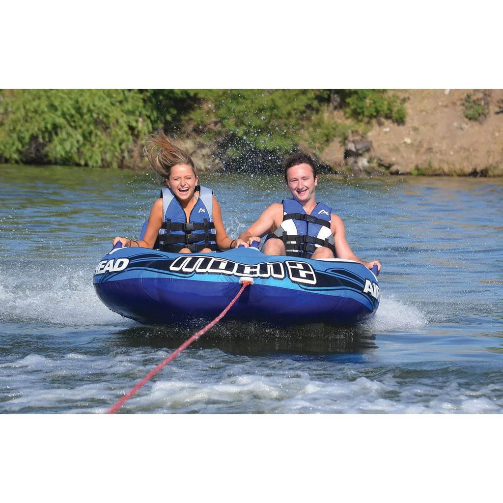 Blue 2 Rider Inflatable Towable Tube 2 Pack J753