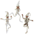 Cream Posable Christmas Elves Set of 3 K217