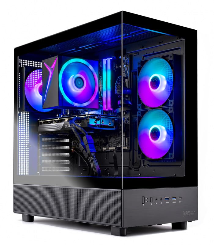 Desktop PC, Ryzen 5 9600X 3.9 GHz, RTX 5060 Ti 16GB, 1TB Gen4 NVMe SSD, 16GB DDR5 RAM 5200, 650W Gold PSU, Win 11 R67748