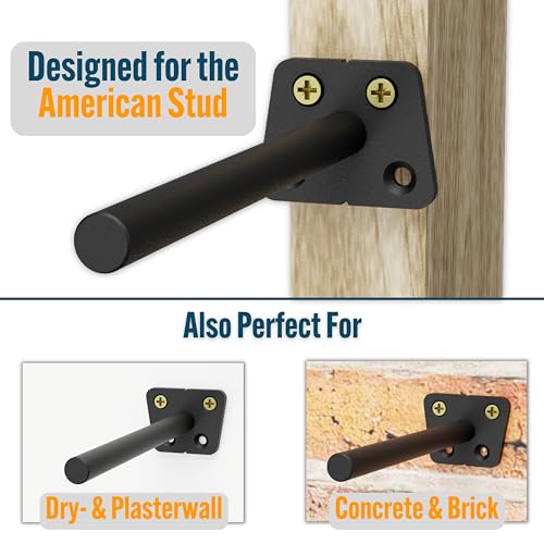4 Pack 6-Inch Floating Shelf Bracket G22604