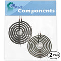 2-Pack 8 inch 6 Turns & 6 inch 5 Turns Surface Burner Elements U843029