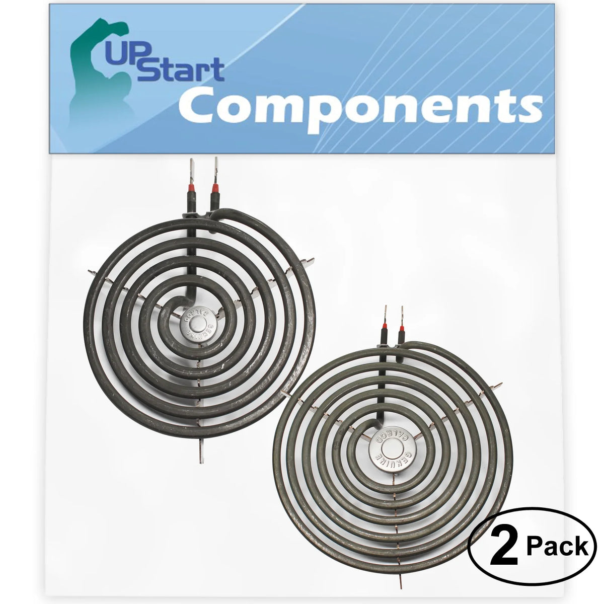 2-Pack 8 inch 6 Turns & 6 inch 5 Turns Surface Burner Elements U843029
