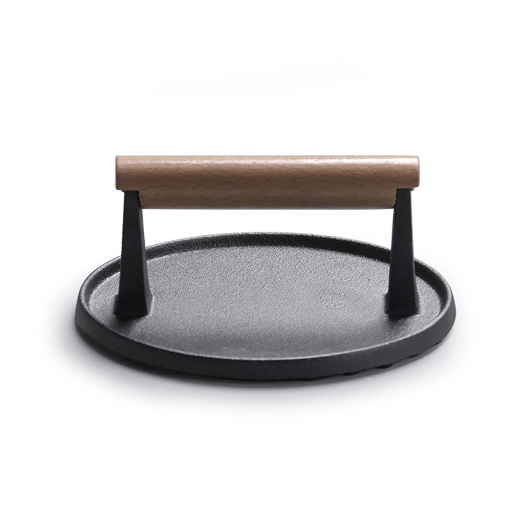 Burger Press with Wooden Handle T934