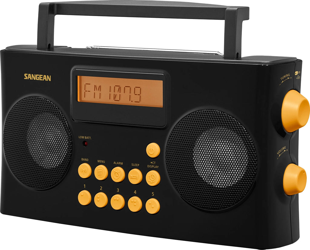Black AM/FM Portable Radio T25099