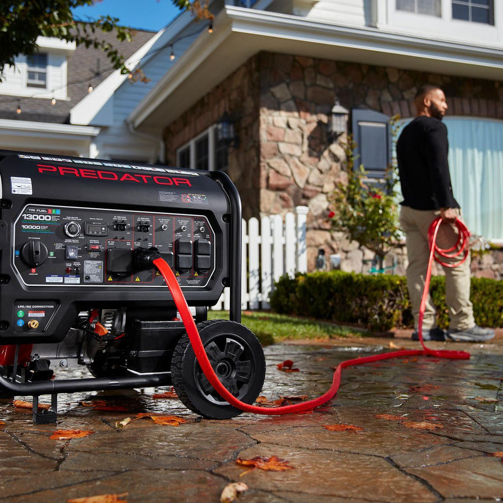 25 ft. 30 Amp 125/250V 4-Outlet Generator Extension Cord Y558525