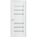 Solid French Door Frosted Glass 36 x 80 inches Single Regular Panel Frame Trims Handle N667