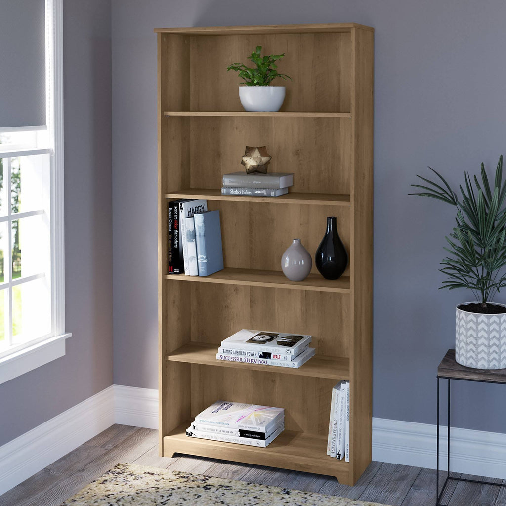 Tall 5 Shelf Bookcase F27073