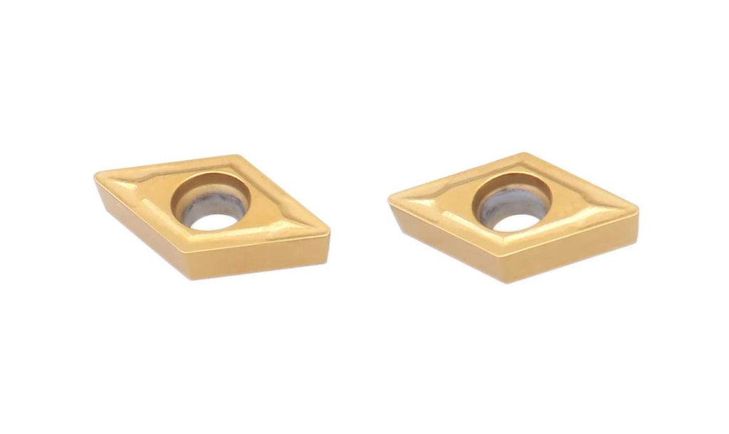 2 Pc of Each Kind of Carbide Inserts, CVD Coated and Tin Coated, Total 10 Pieces G1168
