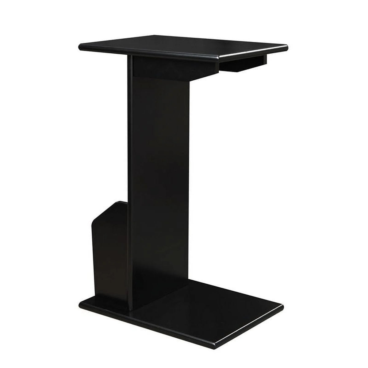 Black Wood End Table Set of 2 S135