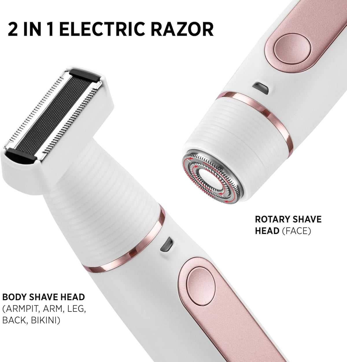 2-in-1 Electric Razor Shaver R9230