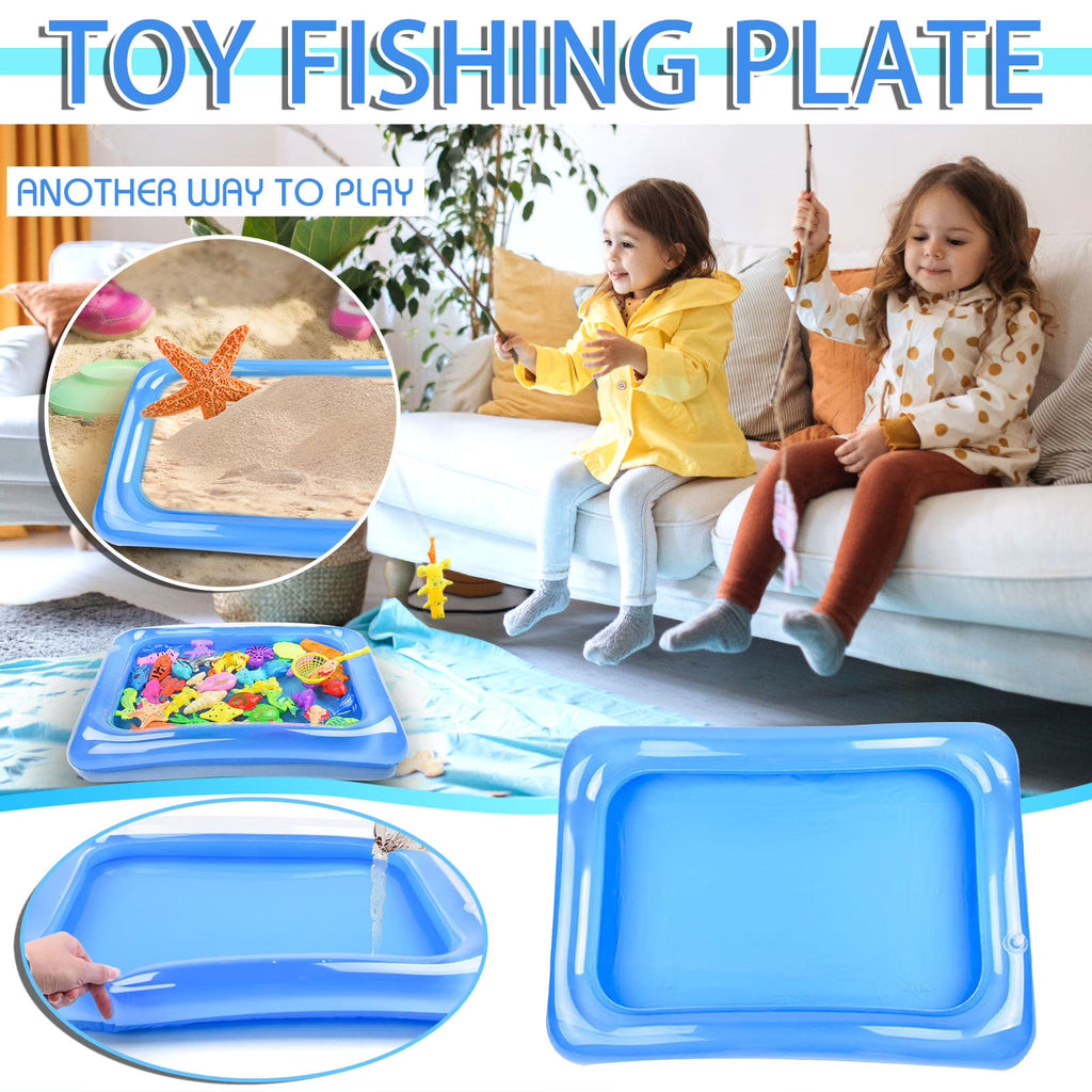 Inflatable Sand Table Toy Sand Fishing Tray N777782