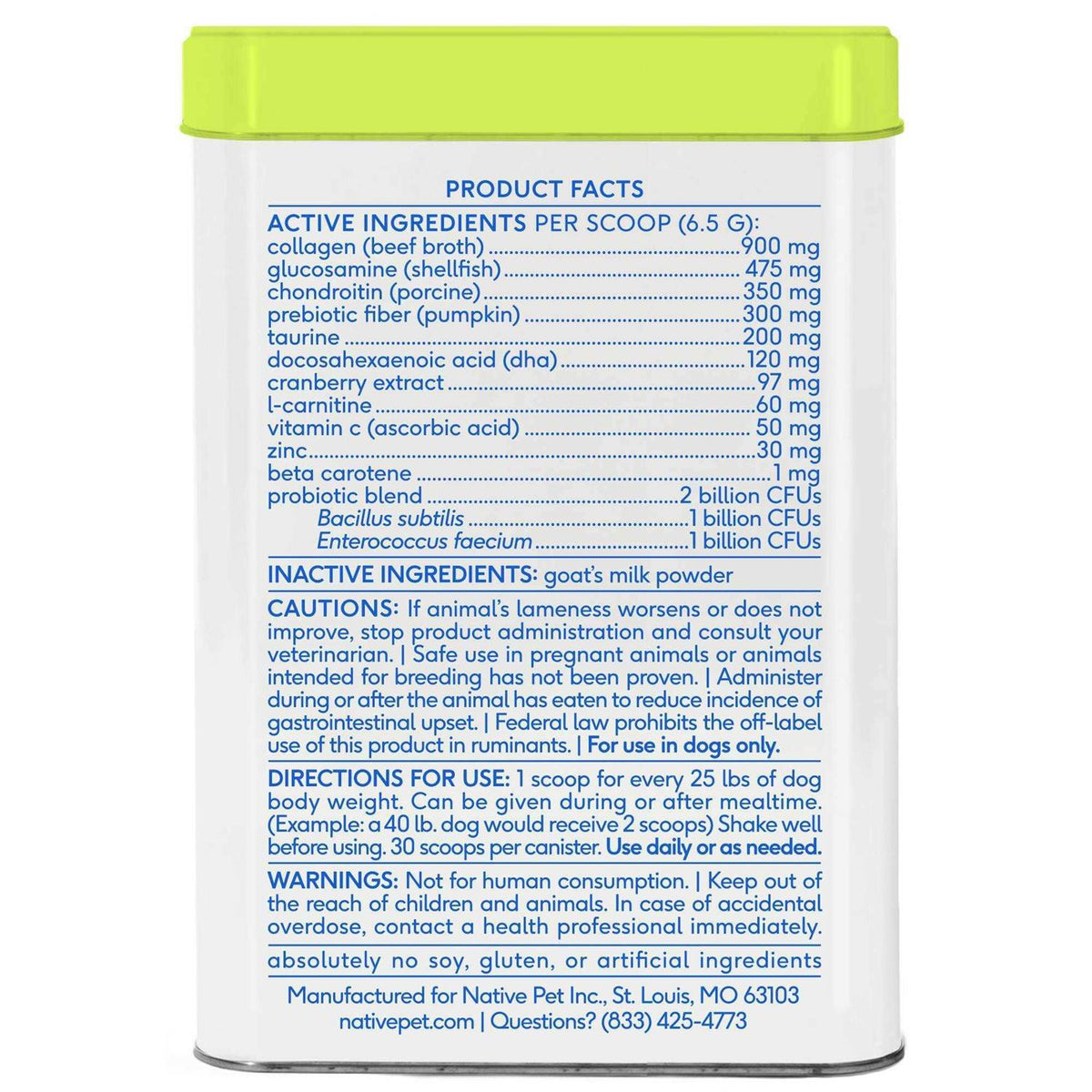 Dog Supplement Y7932