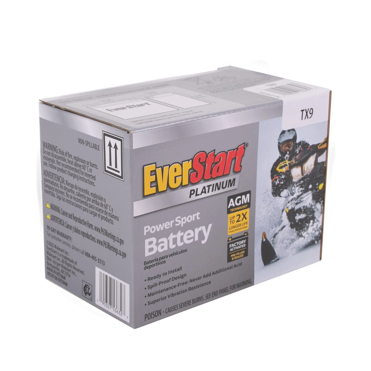 12 Volt 120 CCA Powersport Battery J77417