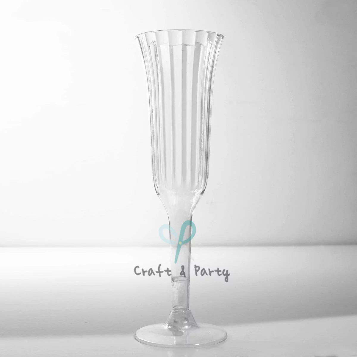 Plastic Wine Champagne Flutes Disposable Glasses W82208