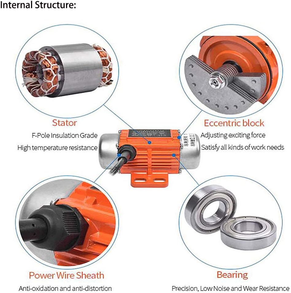 48V DC Brushless Vibration Motor 65W U6546
