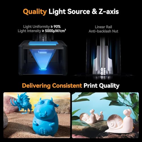 Resin 3D Printer with LCD Monochrome Screen G68566