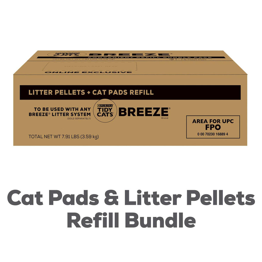 Cat Pads & Litter Pellets Bundle Pack T6583