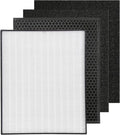 Replacement Filter Kit for Air Purifier, 1 True HEPA Filter, 2 Carbon Filters, 6 Pre-Filters N44604