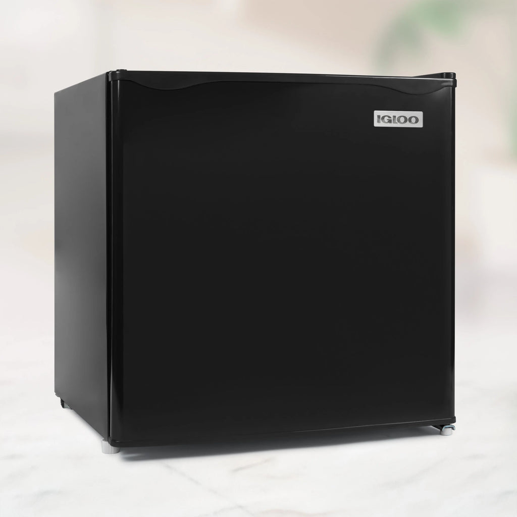 1.6 Cu Ft Black Refrigerator Freezer V32706