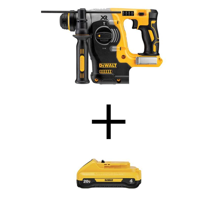 20V MAX Cordless Brushless 1 in. SDS Plus Rotary Hammer with 4.0Ah Battery Pack Z294103