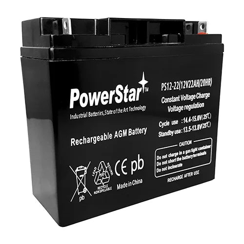 12V 22Ah Sealed Deep Cycle Battery K63498