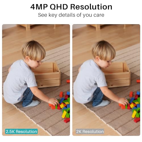 4MP Indoor Security Camera with Night Vision I1666