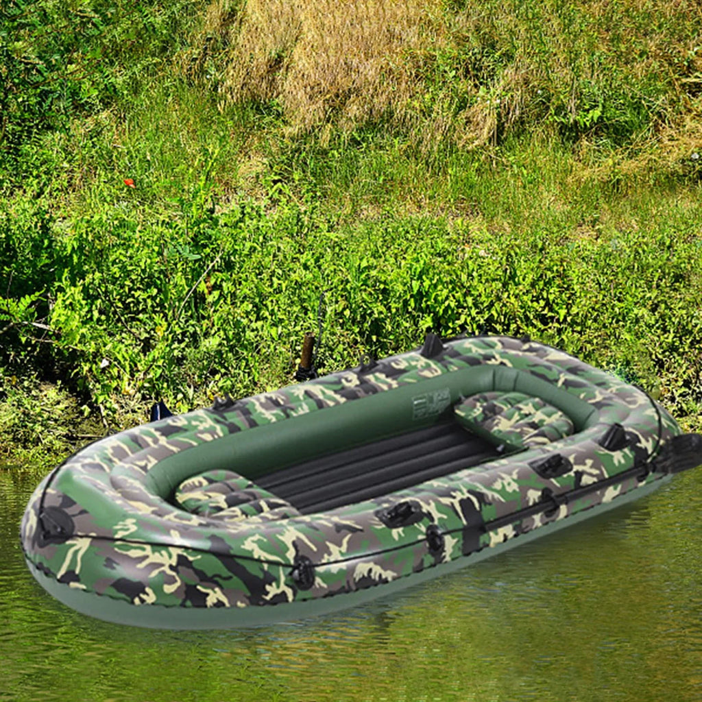 4 Person Inflatable Kayak with Paddles and Pump O755927
