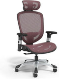 Mesh Computer And Desk Chair, Red Y9704