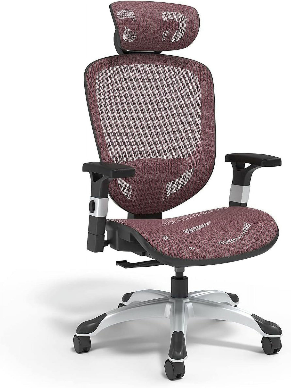 Mesh Computer And Desk Chair, Red Y9704
