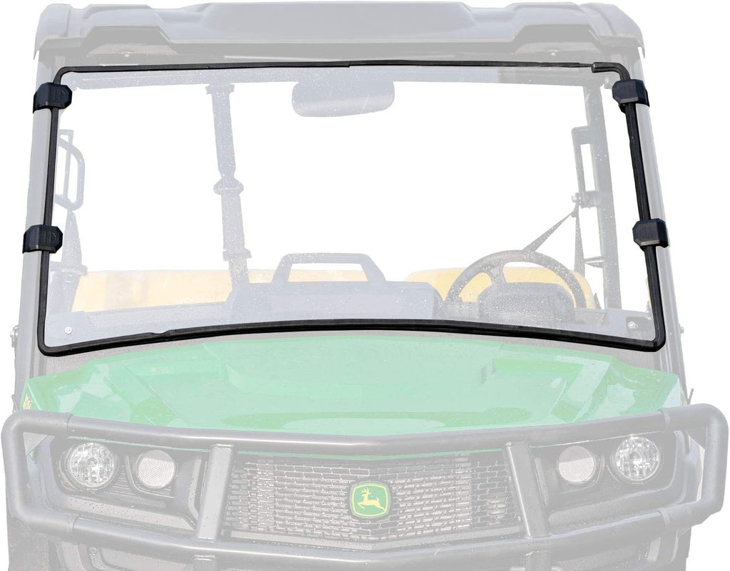Heavy Duty Scratch Resistant Full Windshield, 1/4 Thick Polycarbonate T8246