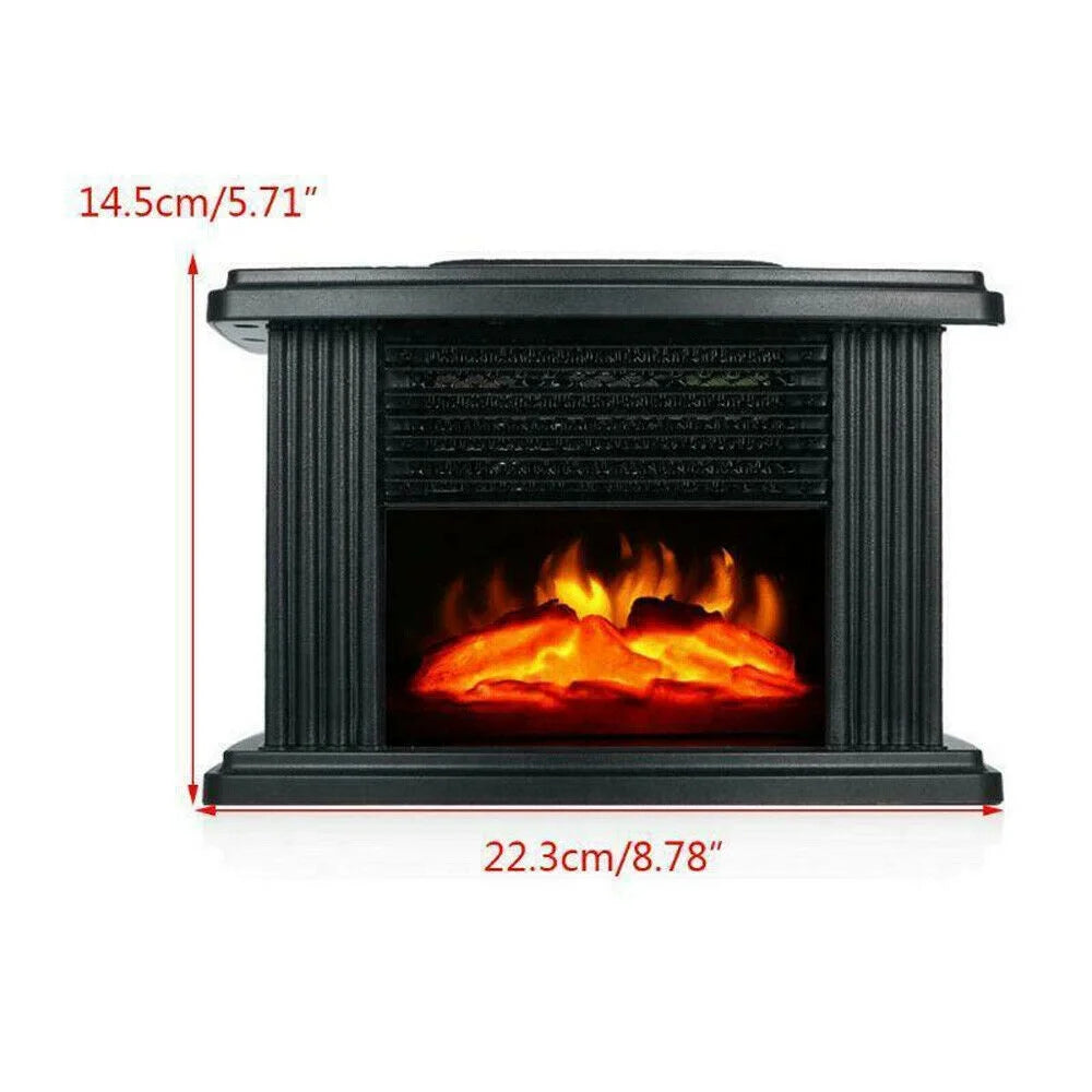 1000W Mini Electric Fireplace Stove Heater V35090