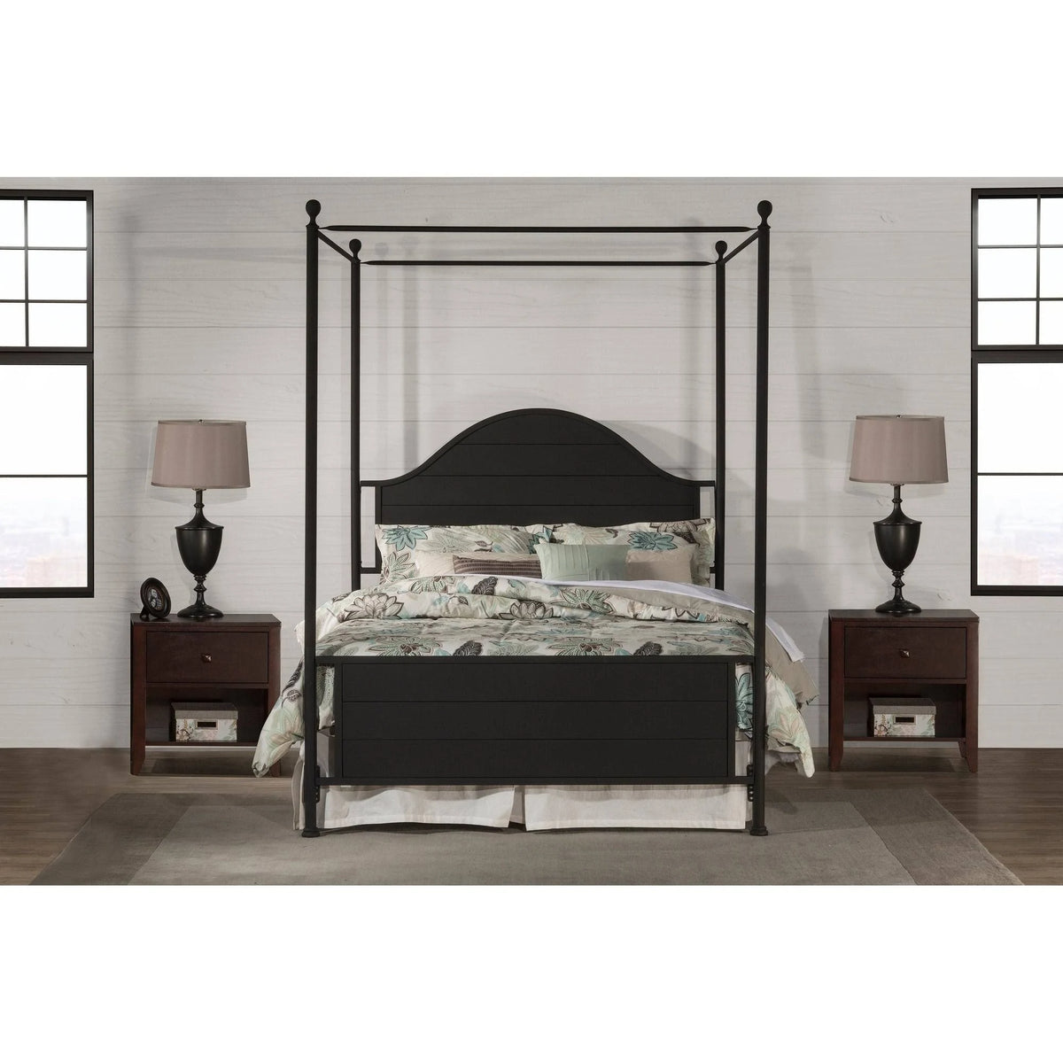 King Canopy Metal Bed L97017